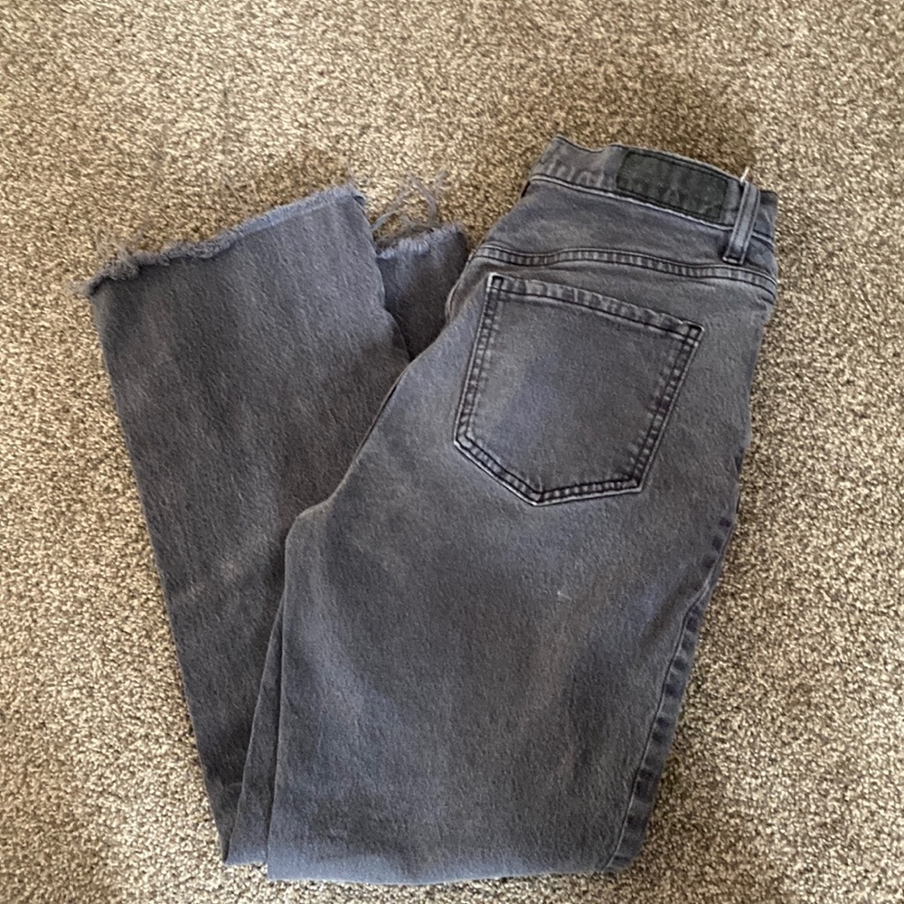 PacSun Gray Straight Leg Jeans Classic Denim